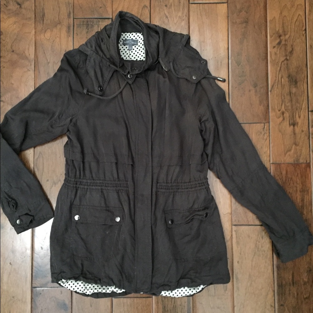Market & Spruce olive coat